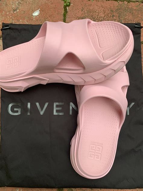 givenchy sliders womens pink|Givenchy marshmallow slides 35.